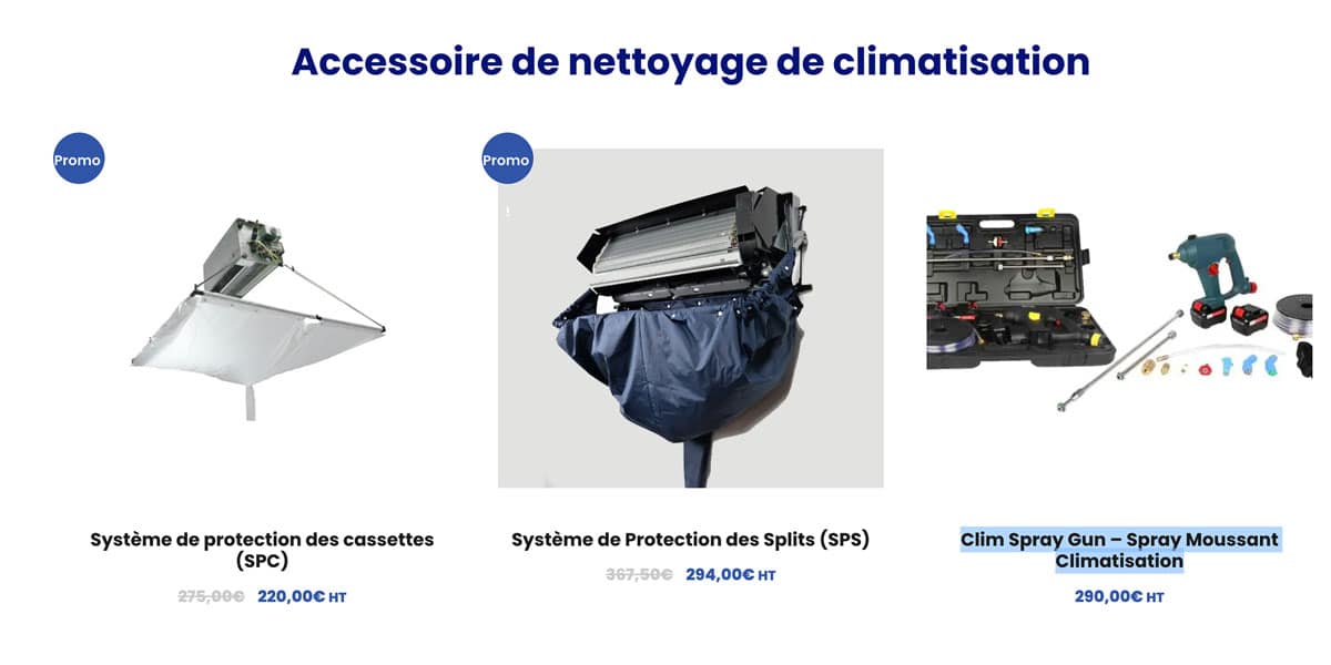 Nettoyage pour Climatisation, 12 Pièces Kit Nettoyage Climatiseur